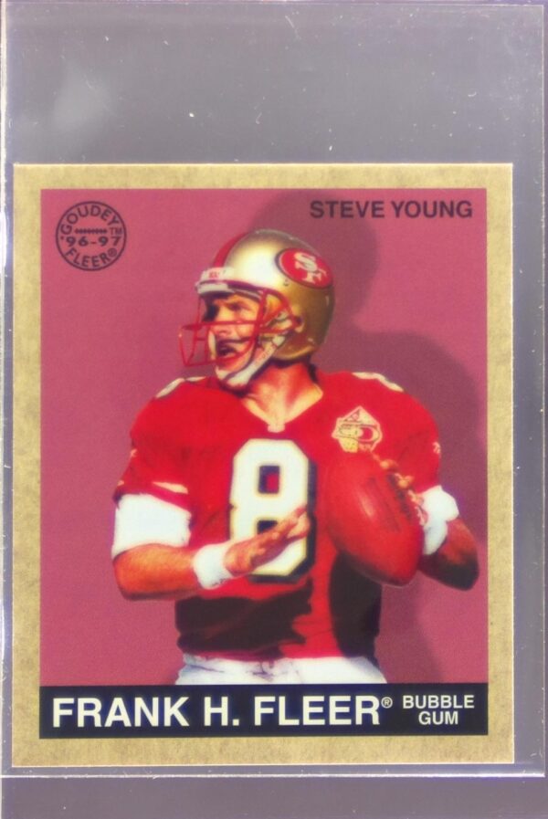 1997 Fleer Goudey Steve Young #136 49ers