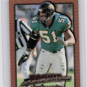 1997 Fleer Kevin Hardy #9 Jaguars Rookie Sensations