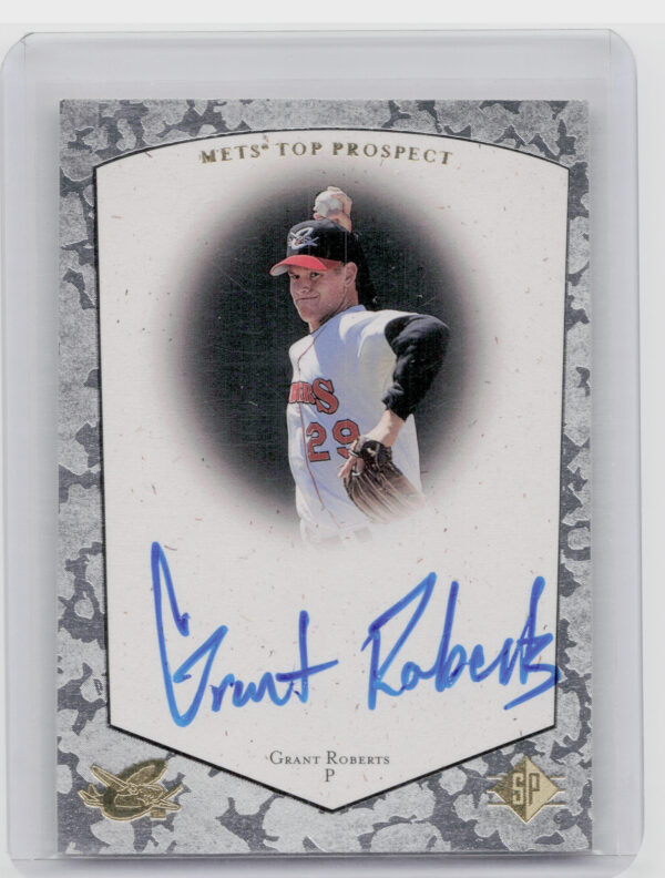 1998 SP Top Prospects Grant Roberts AU #GR Bombers Autographs