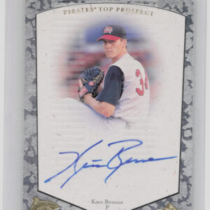 1998 SP Top Prospects Kris Benson AU #KB Mudcats Autographs