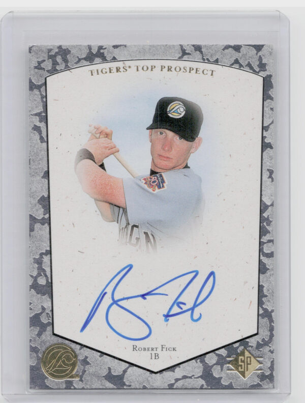 1998 SP Top Prospects Robert Fick AU #RF Whitecaps Autographs