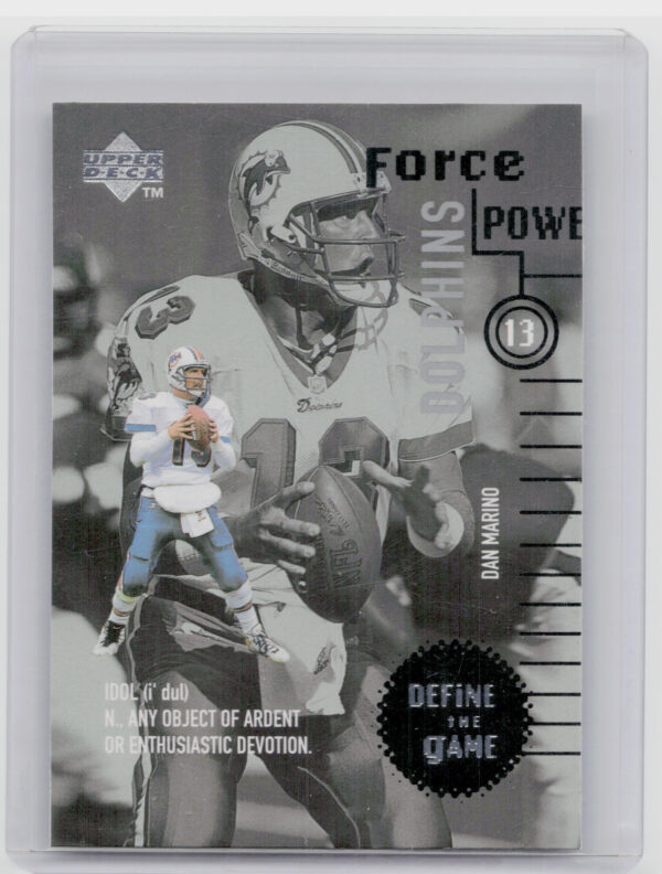 1998 Upper Deck Dan Marino #DG1 Dolphins Define the Game