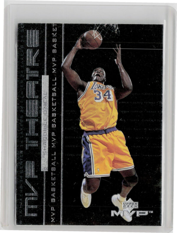 1999-00 Upper Deck MVP Shaquille O'Neal #M3 Lakers MVP Theatre