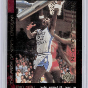 1999-00 Upper Deck Michael Jordan Career Collection Michael Jordan #10 Heels