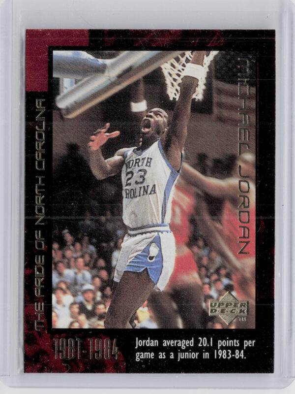 1999-00 Upper Deck Michael Jordan Career Collection Michael Jordan #10 Heels