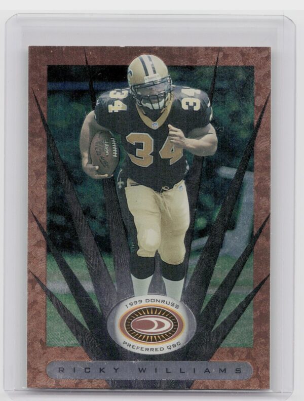 1999 Donruss Preferred QBC Ricky Williams RC #43 Saints