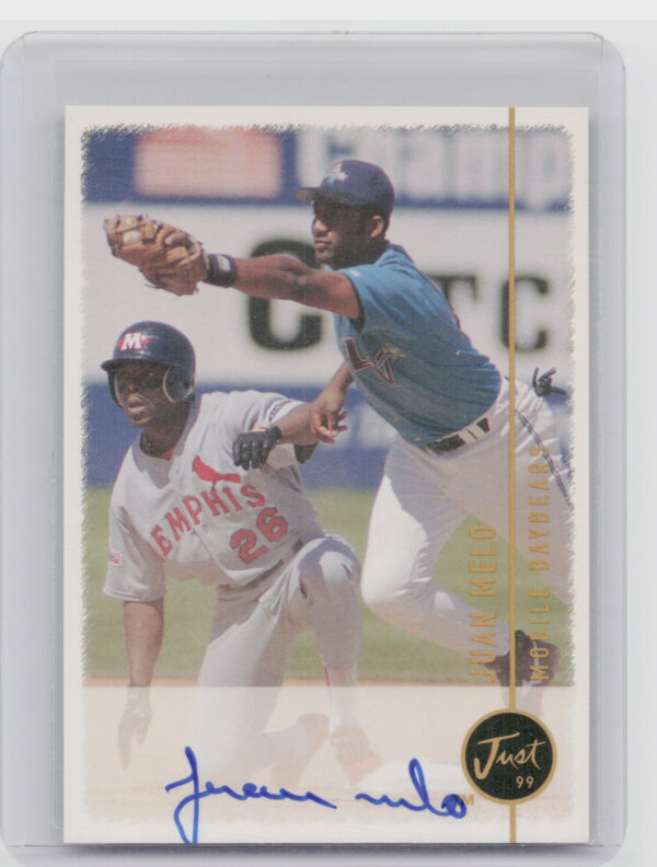 1999 Just Juan Melo AU #NNO BayBears Autographs