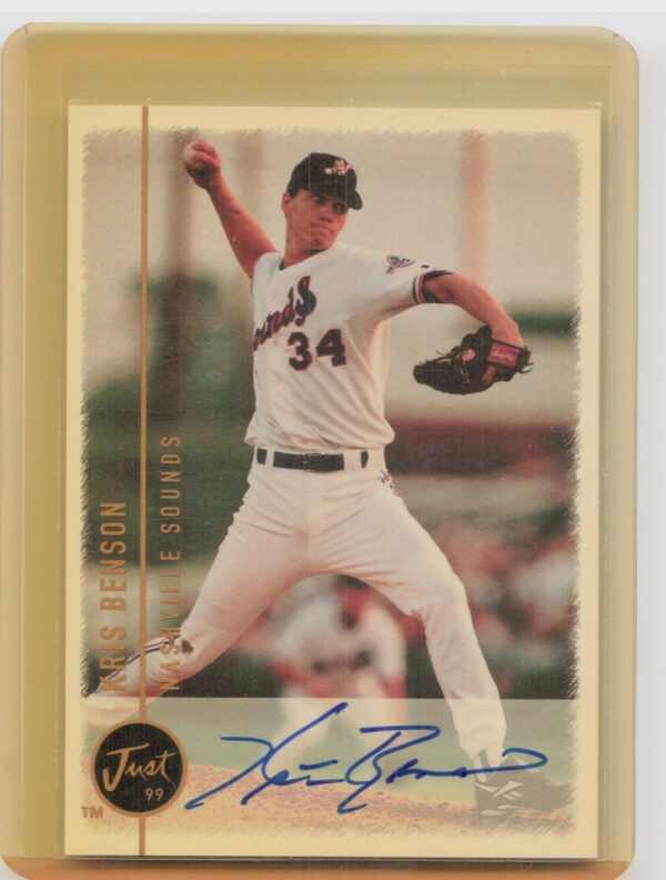 1999 Just Kris Benson AU #NNO Sounds Autographs