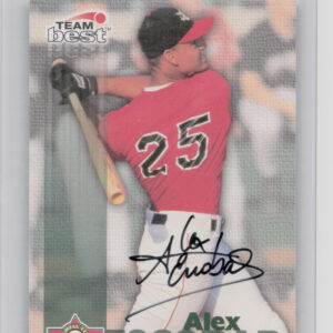 1999 Team Best Rookie Alex Escobar AU #NNO Bombers Autographs