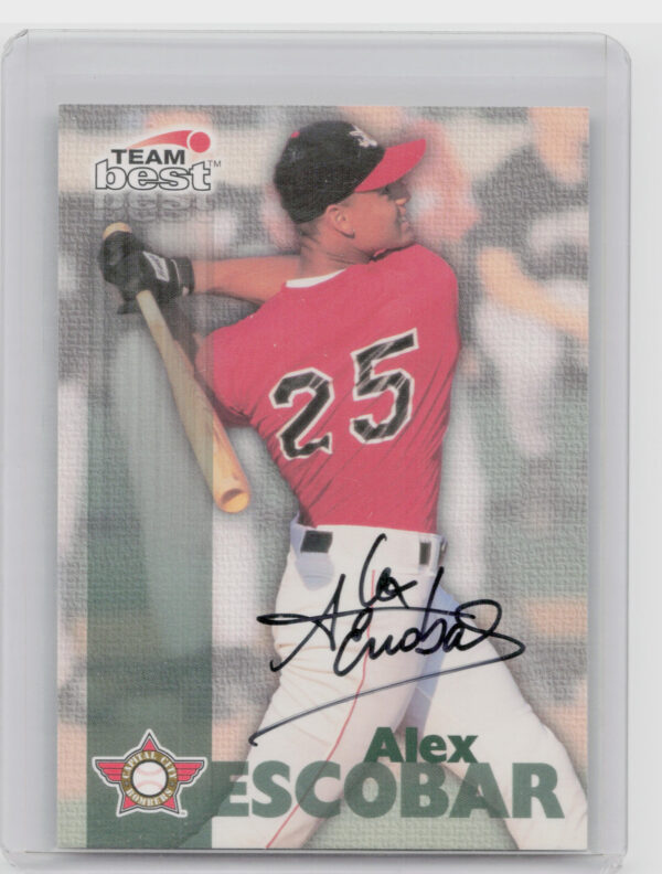 1999 Team Best Rookie Alex Escobar AU #NNO Bombers Autographs