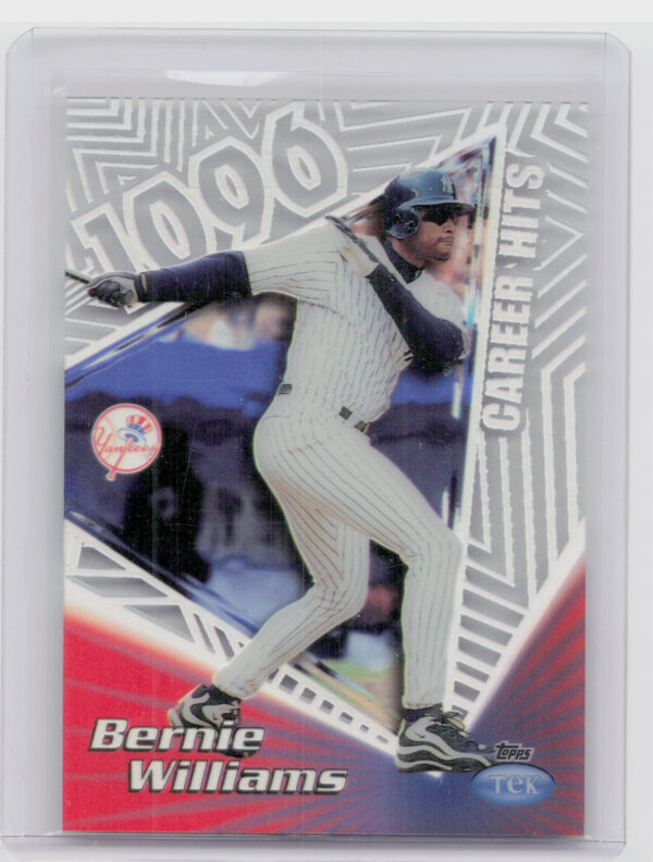 1999 Topps Tek Bernie Williams Pattern 26 #27A Yankees