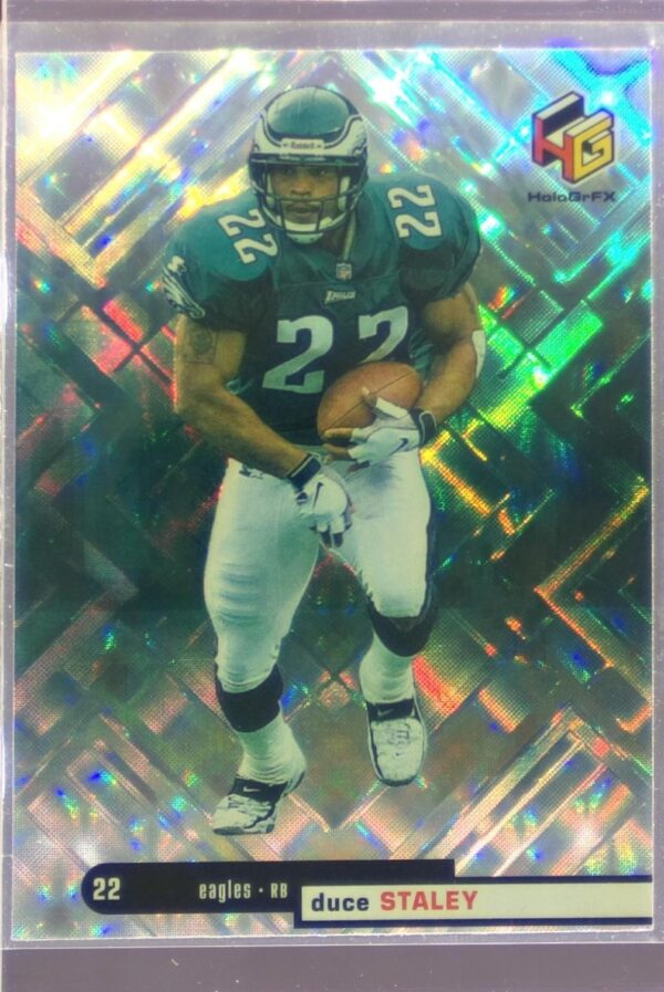 1999 Upper Deck HoloGrFX Duce Staley #44 Eagles