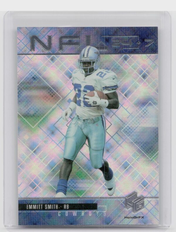 1999 Upper Deck HoloGrFX Emmitt Smith #N2 Cowboys NFL 24/7