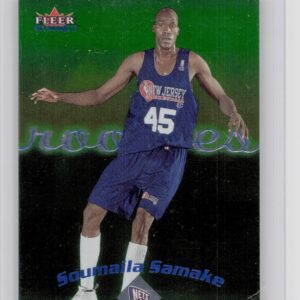 2000-01 Fleer Mystique Soumaila Samake /4000 RC #130 Nets