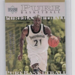2000-01 Upper Deck Kevin Garnett #PB7 Timberwolves Pure Basketball