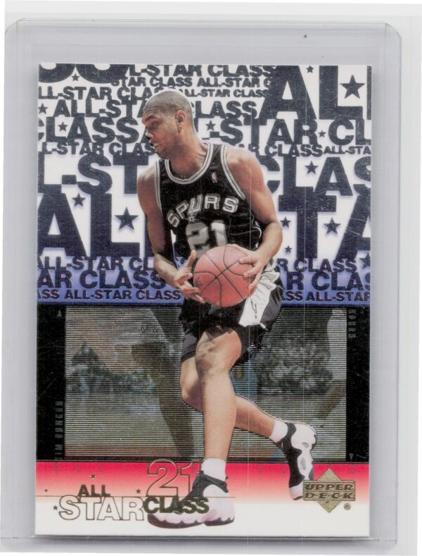 2000-01 Upper Deck Tim Duncan #AS1 Spurs All Star Class