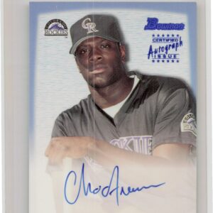 2000 Bowman Choo Freeman AU #CF Rockies Autographs