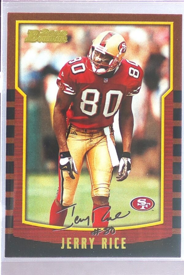 2000 Bowman Jerry Rice #119 49ers