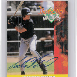 2000 Diamond Authentics Autographs Jackson Melian #MS4 Bats Magnificent 7 Autogr