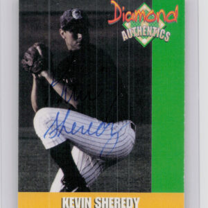 2000 Diamond Authentics Autographs Kevin Sheredy AU SN3250 #15 Cannons