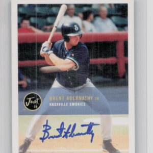 2000 Just Brent Abernathy AU #BA-01 Smokies Autographs