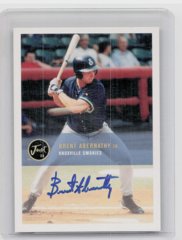 2000 Just Brent Abernathy AU #BA-01 Smokies Autographs