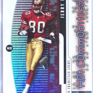 2000 Metal Jerry Rice #2 HC 49ers Hot Commodities