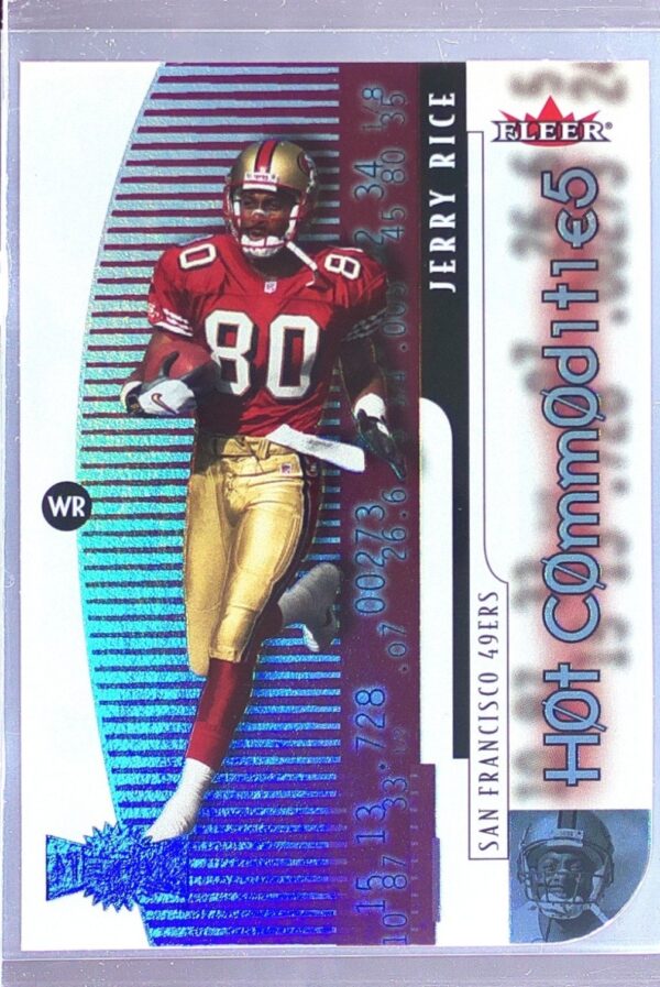 2000 Metal Jerry Rice #2 HC 49ers Hot Commodities
