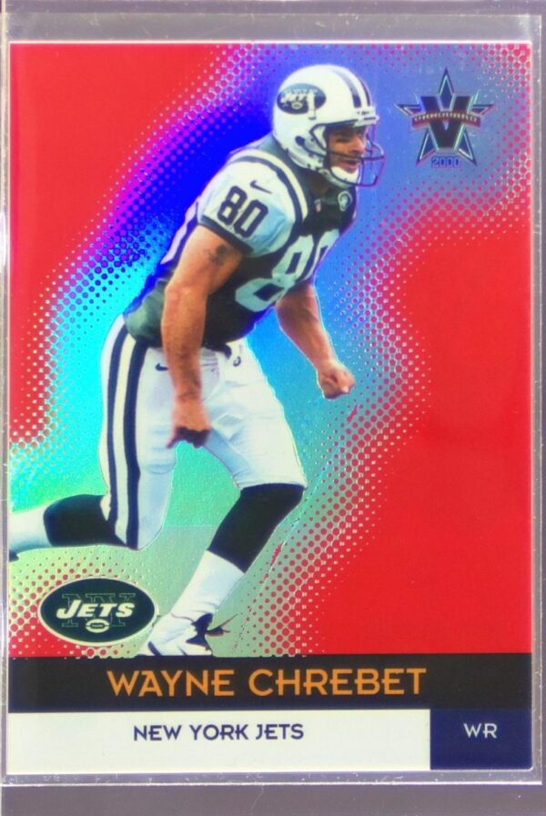 2000 Pacific Vanguard Wayne Chrebet #40 Jets