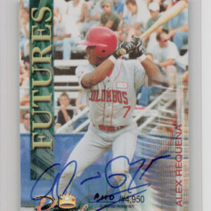 2000 Royal Rookies Futures Alex Requena AU SN4950 #3 RedStixx Autographs
