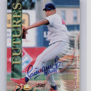 2000 Royal Rookies Futures Carlos Silva AU SN4950 #11 Phillies Autographs