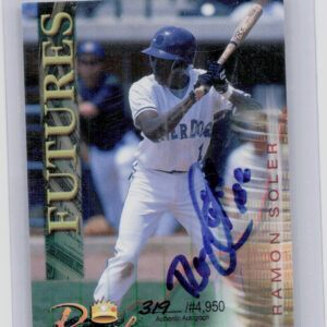 2000 Royal Rookies Futures Ramon Soler AU SN4950 #1 RiverDogs Autographs