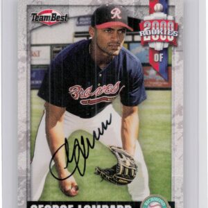 2000 Team Best Rookies George Lombard AU #NNO Braves Autographs
