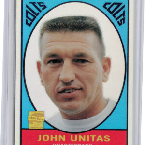 2000 Topps Chrome Johnny Unitas #R11 Colts Johnny Unitas Reprints Refractors