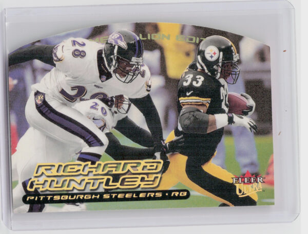 2000 Ultra Richard Huntley Gold Medallion #155G Steelers