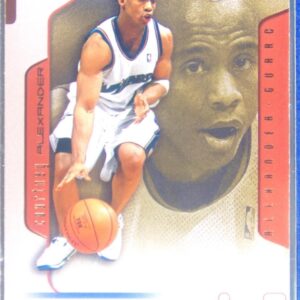 2001-02 Flair Courtney Alexander #61 Wizards