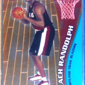 2001-02 Topps Pristine Zach Randolph RC #87 Blazers