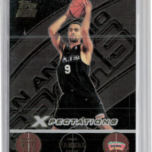 2001-02 Topps Xpectations Tony Parker #127 Spurs