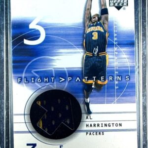 2001-02 Upper Deck Flight Team Al Harrington JSY #AL Pacers Flight Patterns