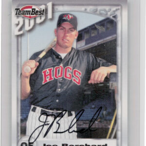 2001 Team Best Joe Borchard AU #NNO Warthogs Autographs
