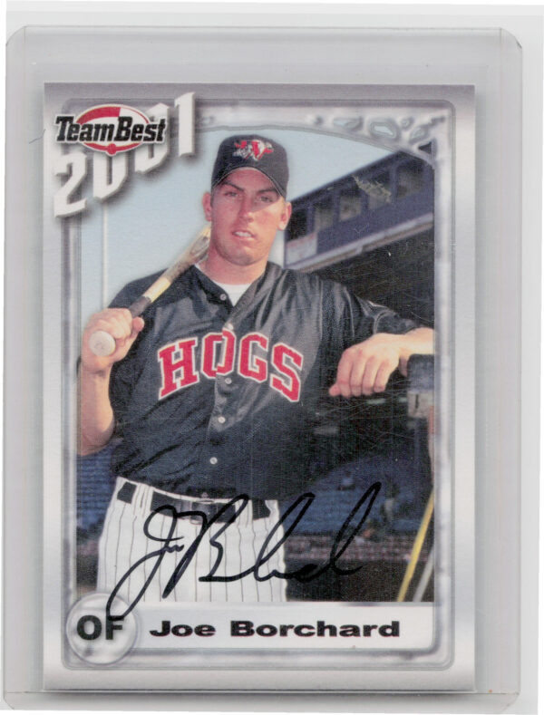 2001 Team Best Joe Borchard AU #NNO Warthogs Autographs