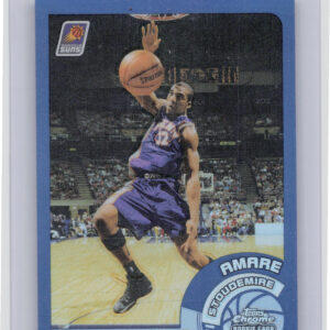 2002-03 Topps Chrome Amare Stoudemire Refractors #126 Suns