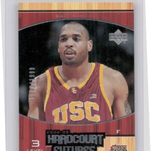 2002-03 Upper Deck Hardcourt Sam Clancy RC SN1999 #96 76ers