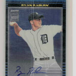 2002 Bowman Chrome Ryan Raburn AU RC #389 Tigers