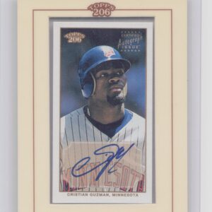 2002 Topps 206 Cristian Guzman AU #TA-CG Twins Autographs