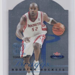 2003-04 Fleer Mystique Torraye Braggs Rookie Die Cut SN600 #85 Rockets