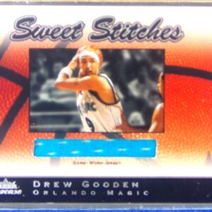2003-04 Fleer Showcase Drew Gooden JSY #SS-DG Magic Sweet Stitch Game Used