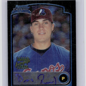2003 Bowman Chrome Darrell Rasner AU RC #350 Expos