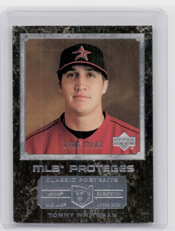 2003 Upper Deck Classic Portraits Tommy Whiteman SN2003 #158 Astros
