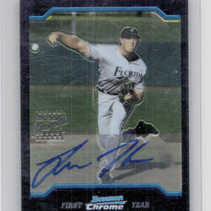 2004 Bowman Chrome Lincoln Holdzkom AU RC #337 Marlins